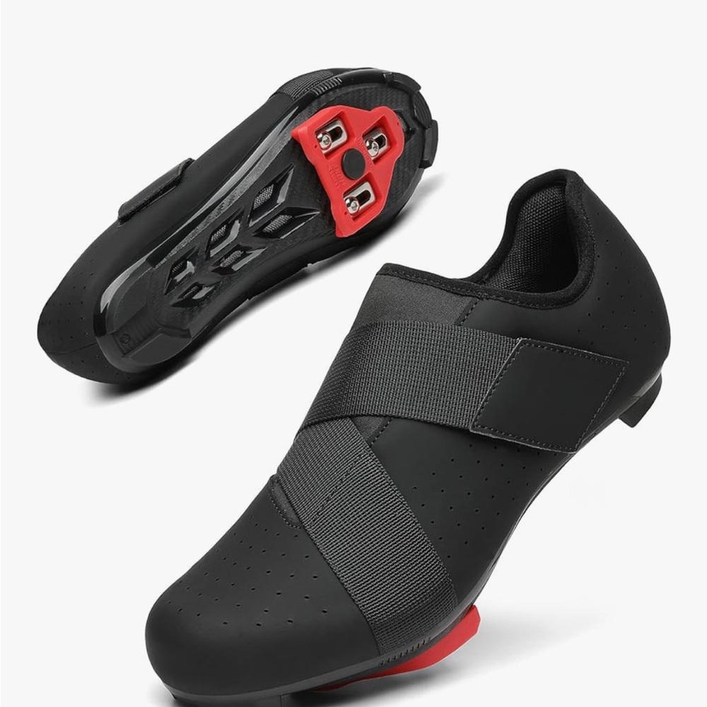 Men's Black Cycling Shoes